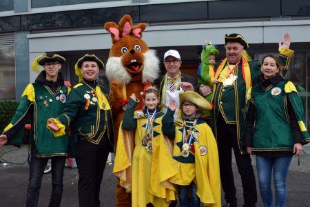 Riemekeumzug mit Karnevalskindern